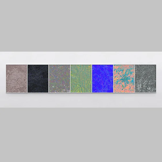 Installation View: Offset No. 1-7