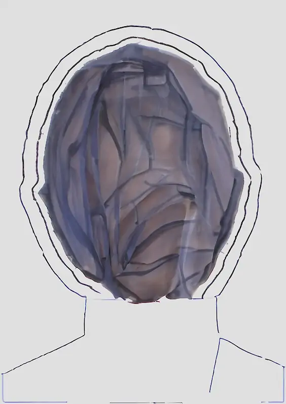 Title: Konterfei No. 03-A-1